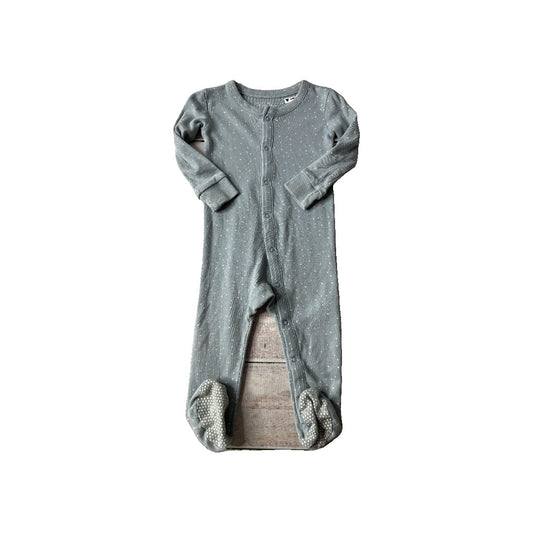 Colored Organics Boys Blue | Dots Pajamas Size: 6-12 months Blue | Dots