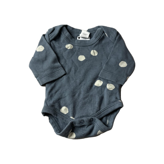 Colored Organics Boys Blue | Dots Onesie Size: Newborn Blue | Dots