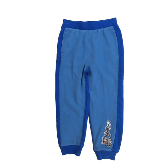 Tea Collection Boys Blue Dragon Casual Pants Size: 5T Blue Dragon
