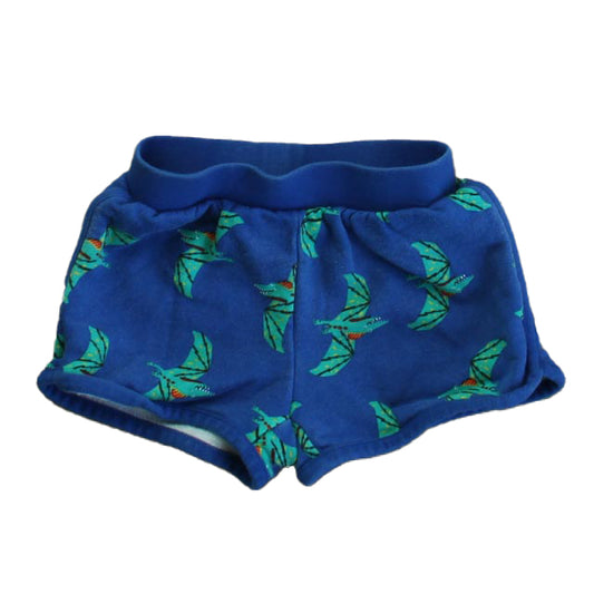 Hanna Andersson Girls Blue Dragons Shorts Size: 3T