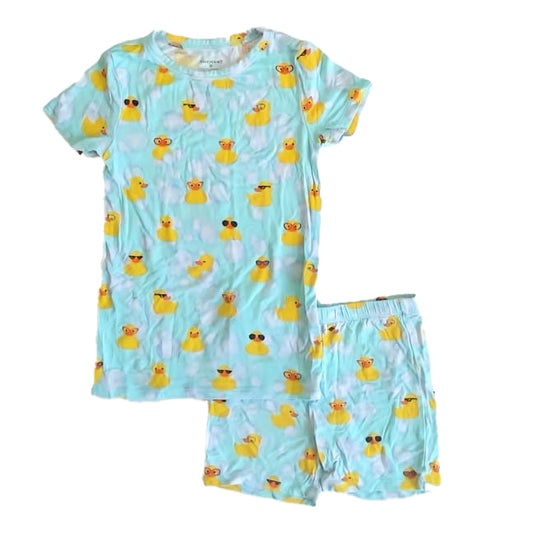 Posh Peanut Girls Blue Ducks 2-piece Pajamas Size: 3T Blue Ducks