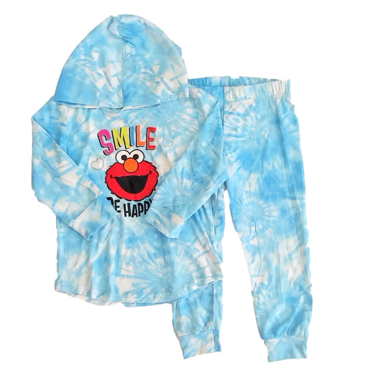 Sesame Street Girls Blue Elmo Apparel Sets Size: 2T Blue Elmo