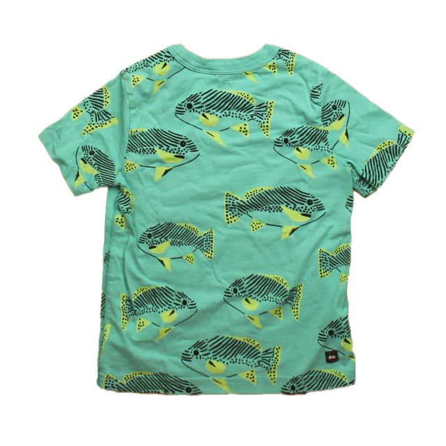 Tea Boys Blue | Fish T-Shirt Size: 4T