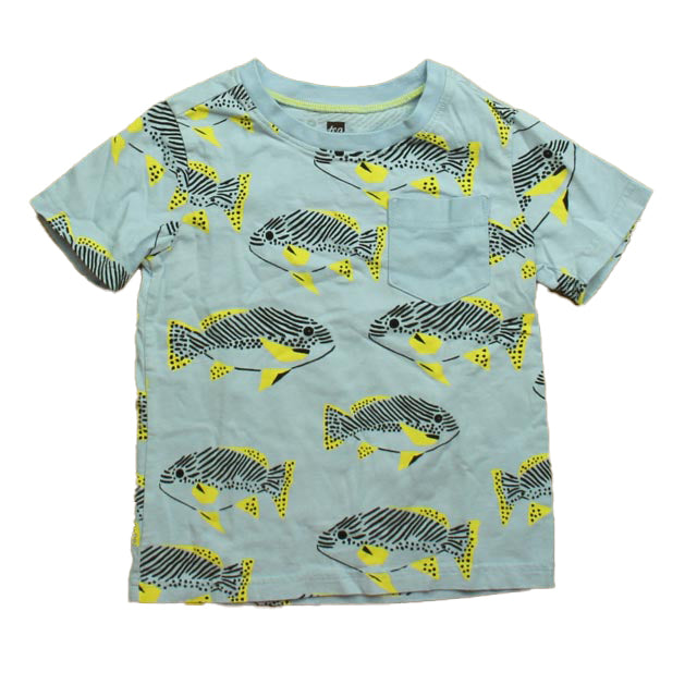 Tea Boys Blue | Fish T-Shirt Size: 4T