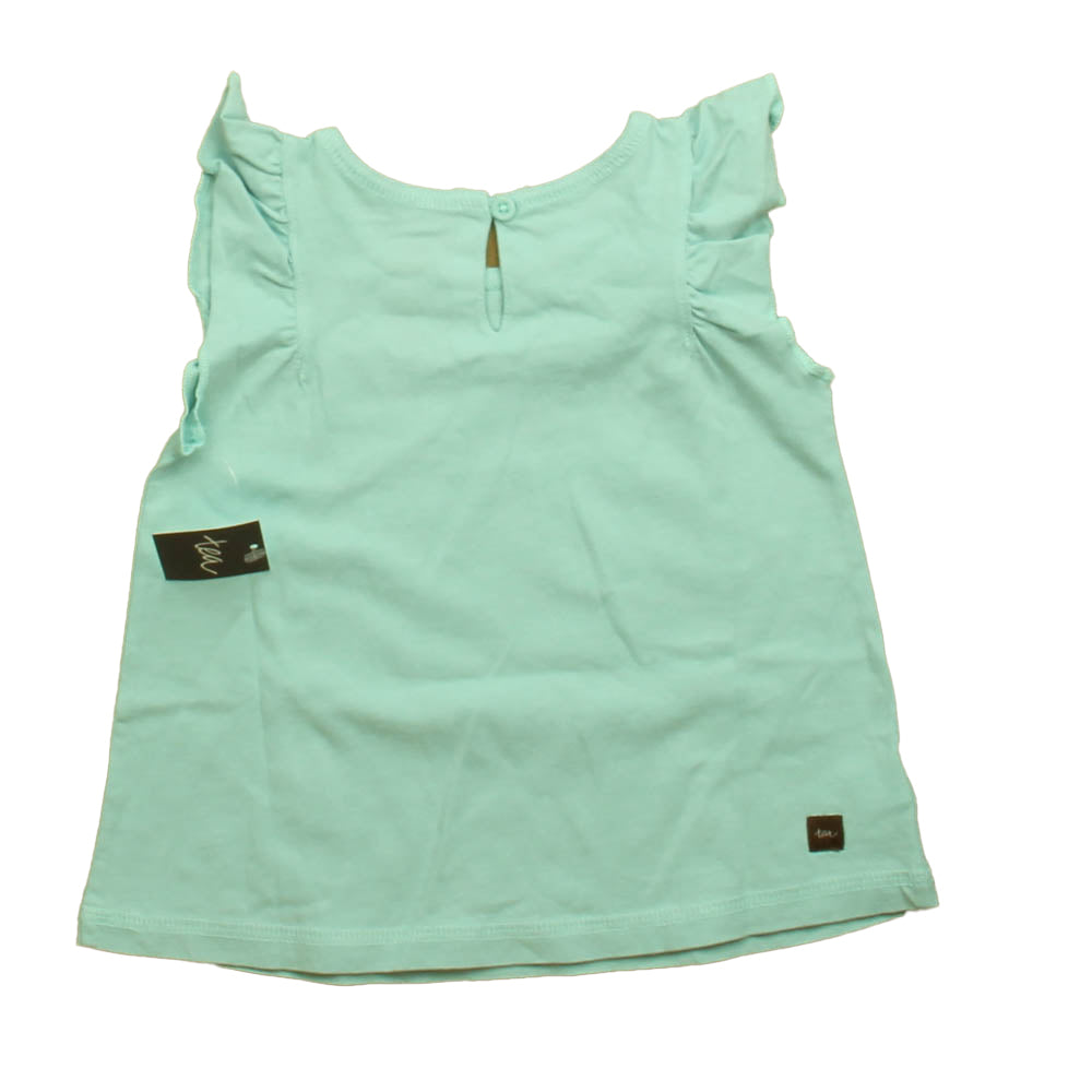 Tea Girls Blue Flamingo Tank Top Size: 12-18 Months Blue Flamingo