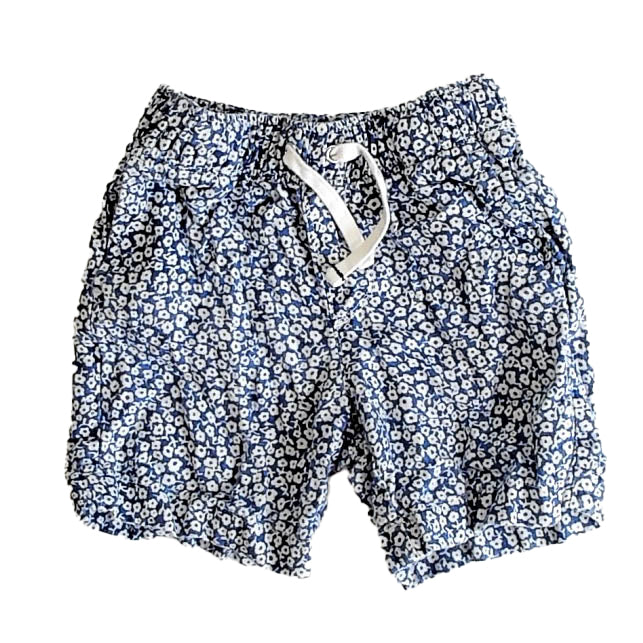 Crewcuts Girls Blue Floral Shorts Size: 4T Blue Floral