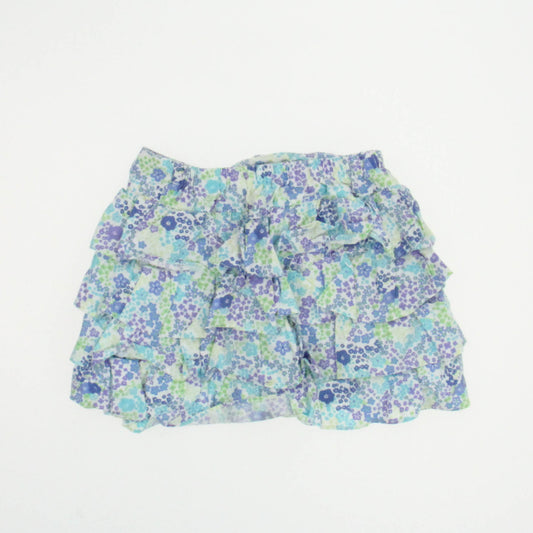 Hartstrings Girls Blue | Floral Skirt Size: 2T Blue | Floral