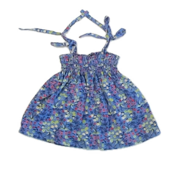 Tea Collection Girls Blue Floral Tank Top Size: 4T Blue Floral