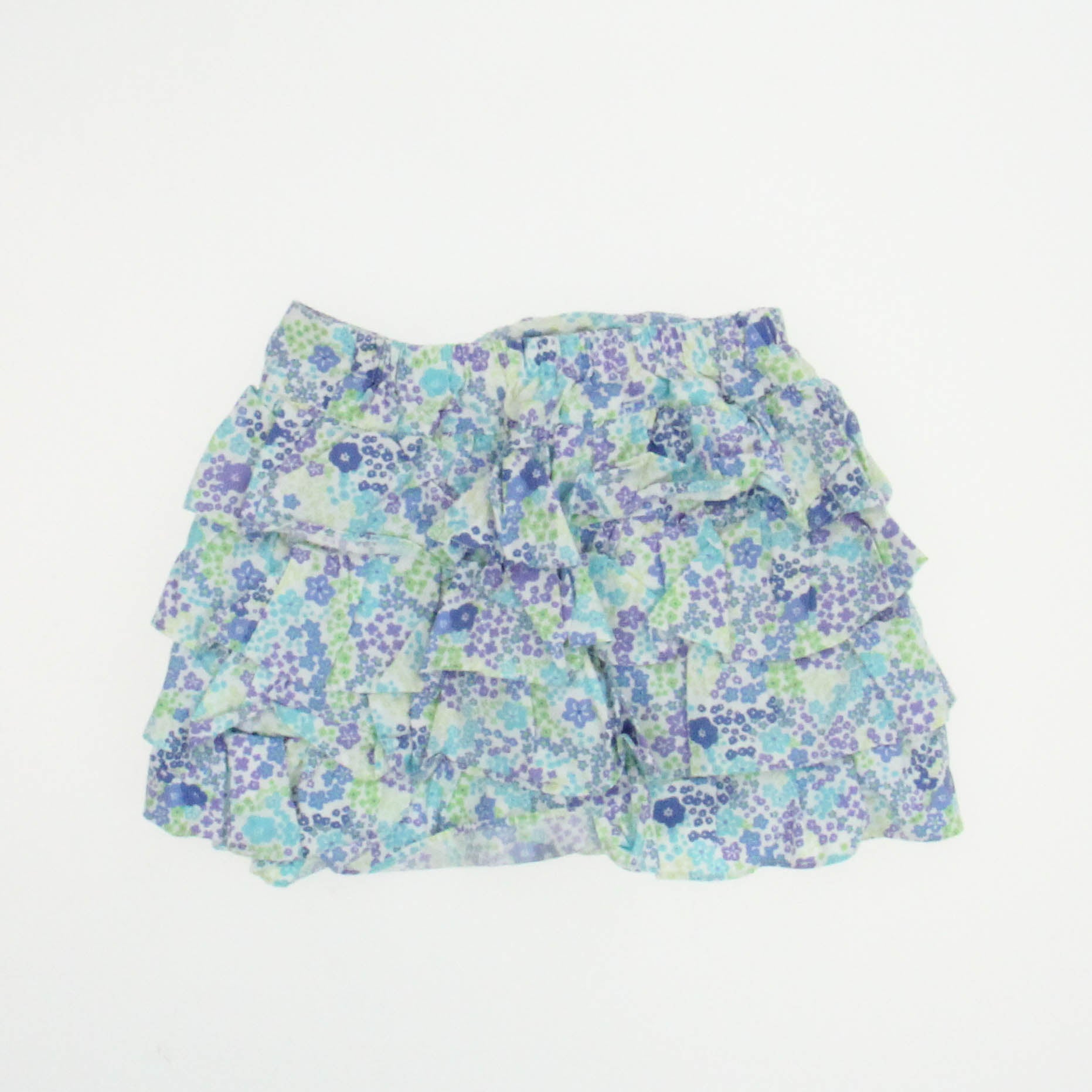 Hartstrings Girls Blue | Floral Skirt Size: 2T Blue | Floral