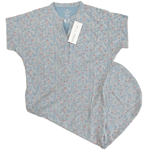 Of an Origin Girls Blue Floral Dress Size: Adult XS-XL Blue Floral