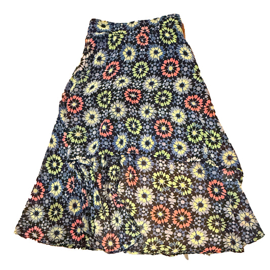 Disney Girls Blue Floral Skirt Size: 4-T Blue Floral