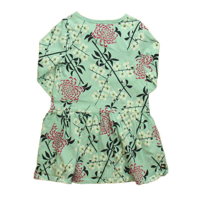 Tea Girls Blue | Floral Dress Size: 4T