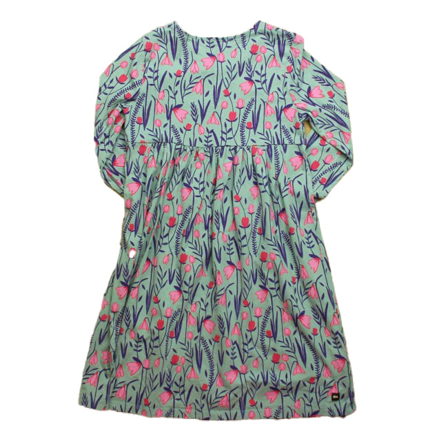 Tea Girls Blue | Floral Dress Size: 12 Years