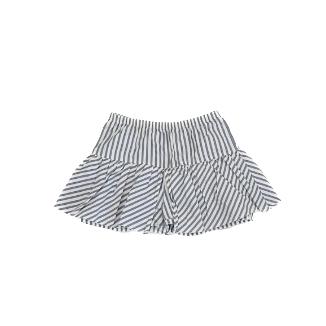 Sarabanda Girls Blue & Gold Stripe Skirt Size: 3T* Blue & Gold Stripe
