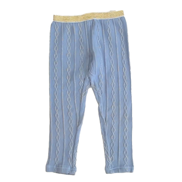 Tucker + Tate Girls Blue | Gold Leggings Size: 4T Blue | Gold
