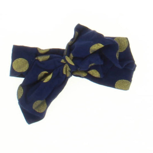 Unknown Brand Girls Blue | Gold Hair Accessory Size: 0-12 Months Blue | Gold
