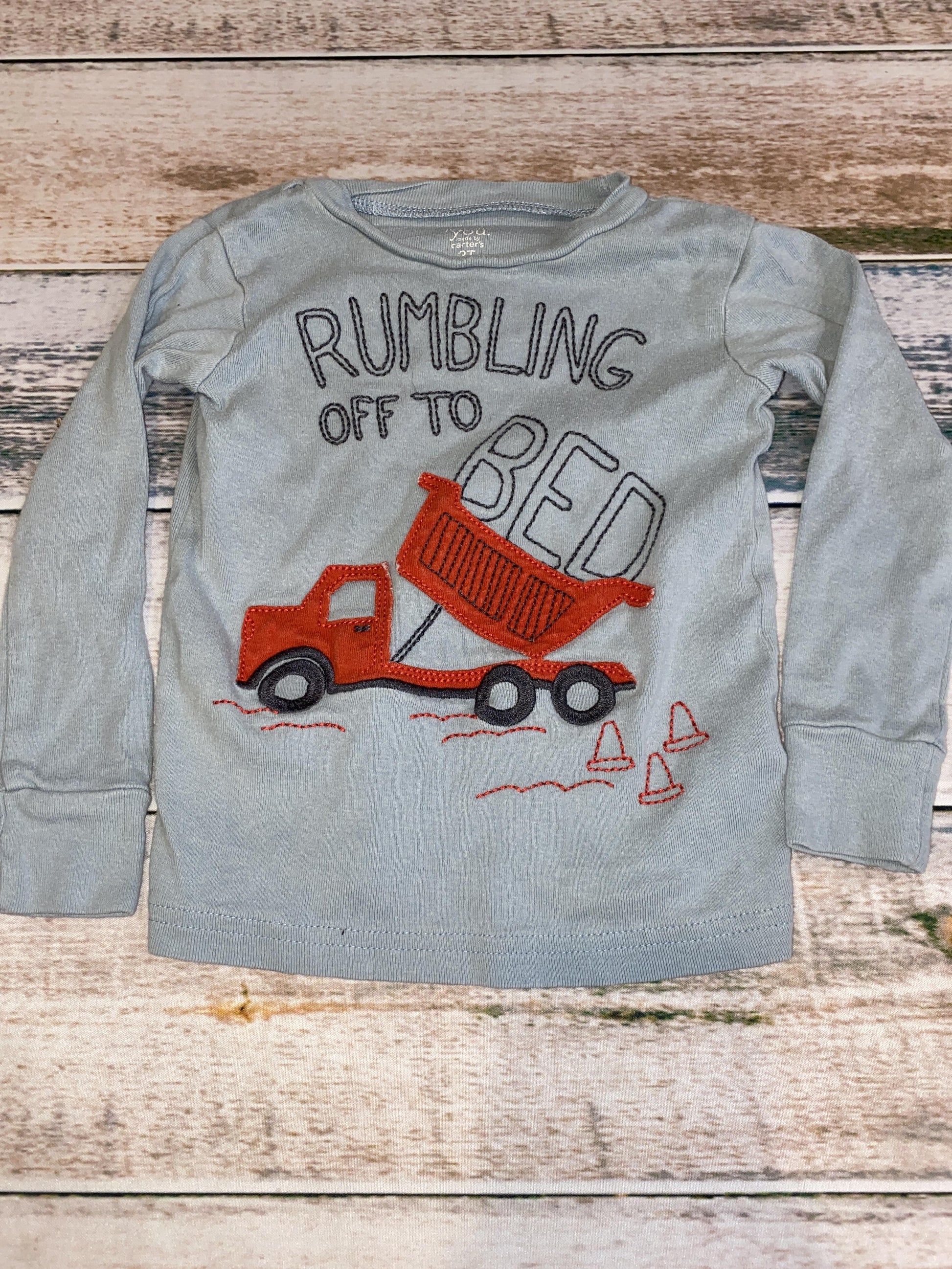 Carters Boys Blue | Graphic Pajamas Size: 2T Blue | Graphic