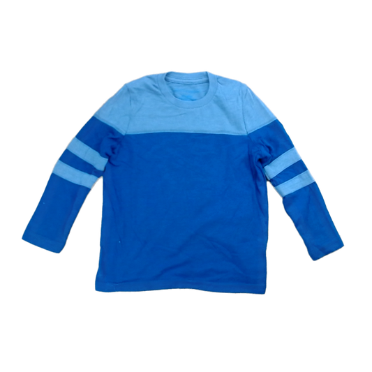 Rockets Of Awesome Boys Blue | Gray Blue Long Sleeve Shirt Size: 4T Blue | Gray Blue