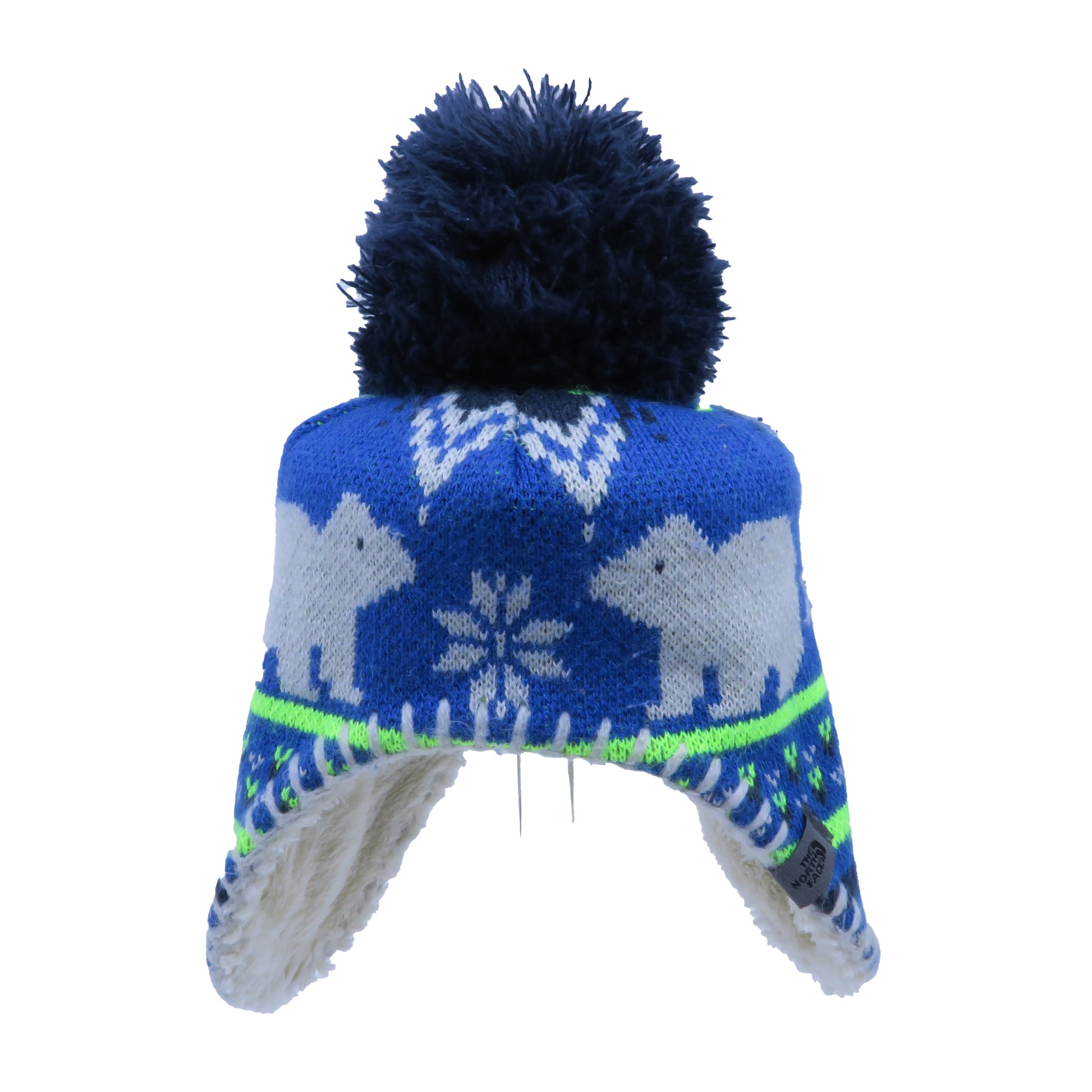 The North Face Boys Blue | Gray Winter Hat Size: *12-24 Months Blue | Gray