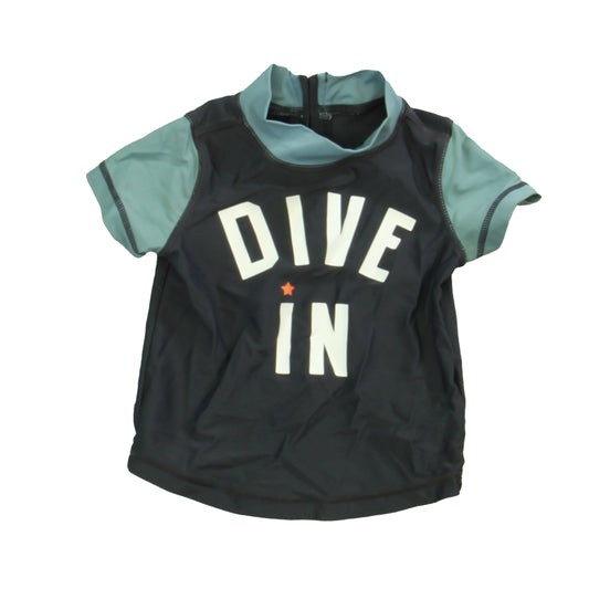 Gap Boys Blue | Gray Rashguard Size: 3-6 Months Blue | Gray