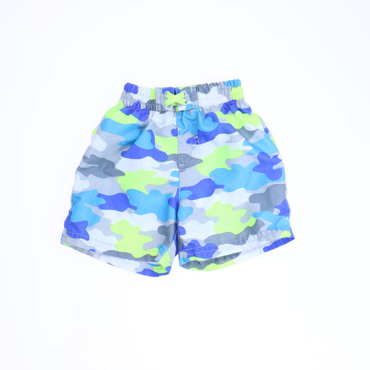 Healthex Boys Blue | Gray Trunks Size: 6-9 Months Blue | Gray