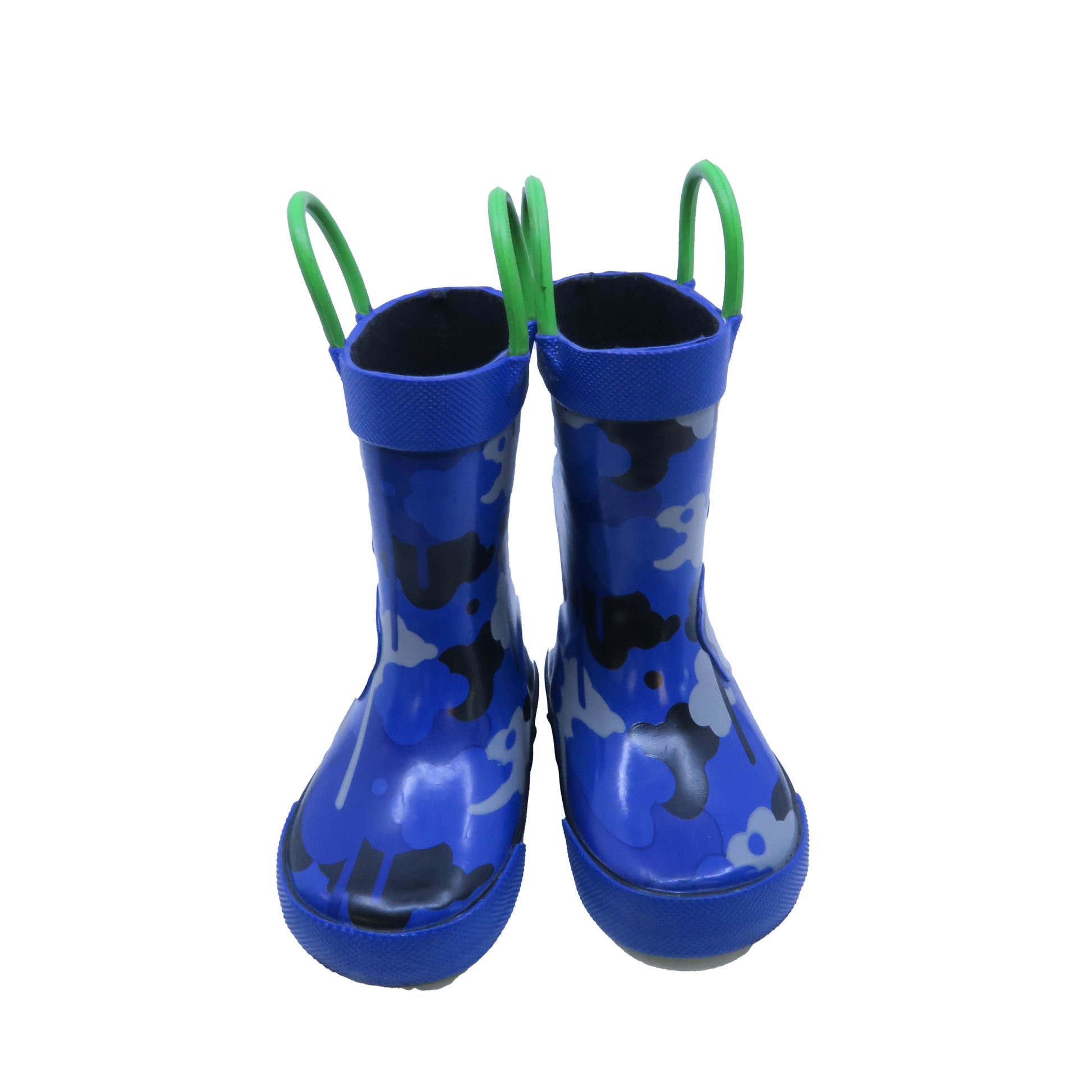 Kamik Boys Blue | Gray Rain Boots Size: 5 Toddler Blue | Gray