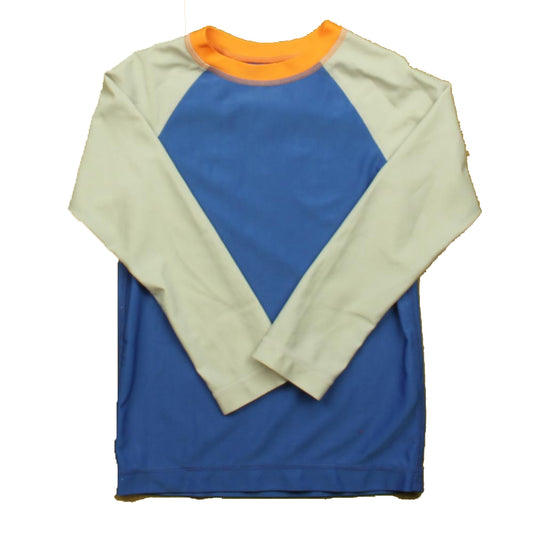 Tea Collection Boys Blue | Gray Rashguard Size: 5T Blue | Gray