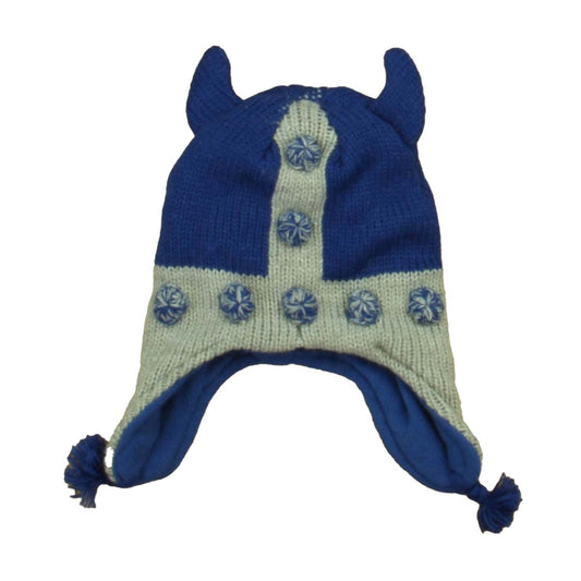 The Children's Place Boys Blue | Gray Winter Hat Size: 6-12 Months Blue | Gray