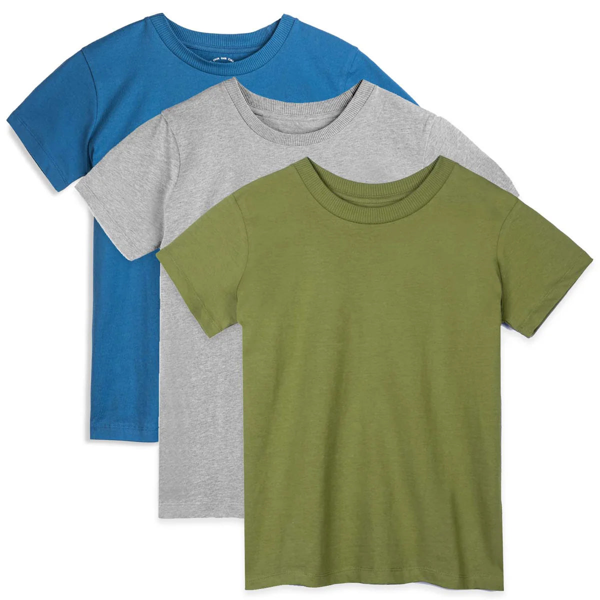 Mightly Boys Blue | Green | Gray T-Shirt Size: 2-5T