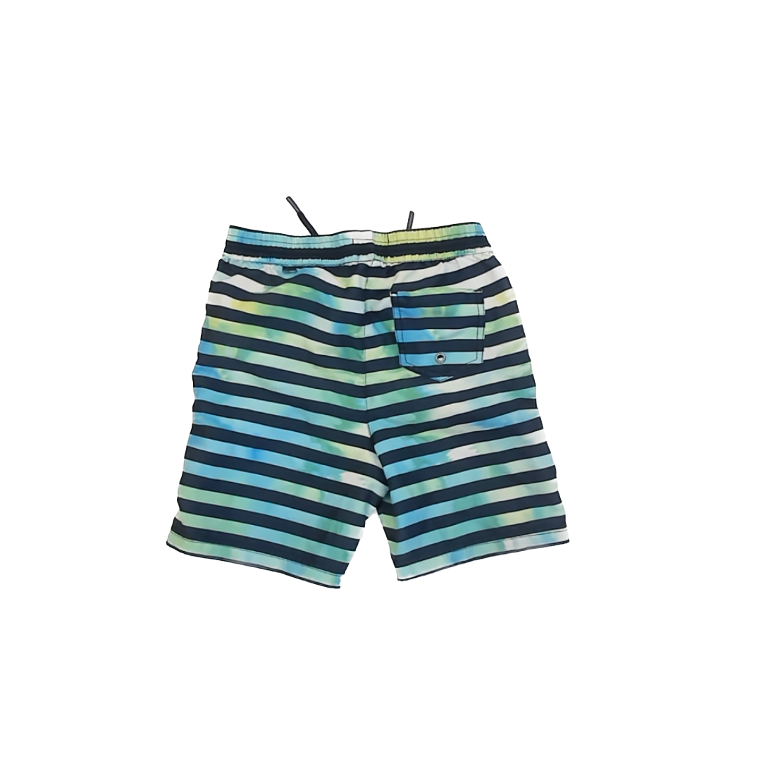 Rockets Of Awesome Boys Blue | Green Stripes Trunks Size: 7 Years Blue | Green Stripes