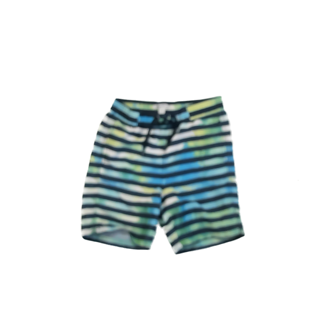 Rockets Of Awesome Boys Blue | Green Stripes Trunks Size: 7 Years Blue | Green Stripes