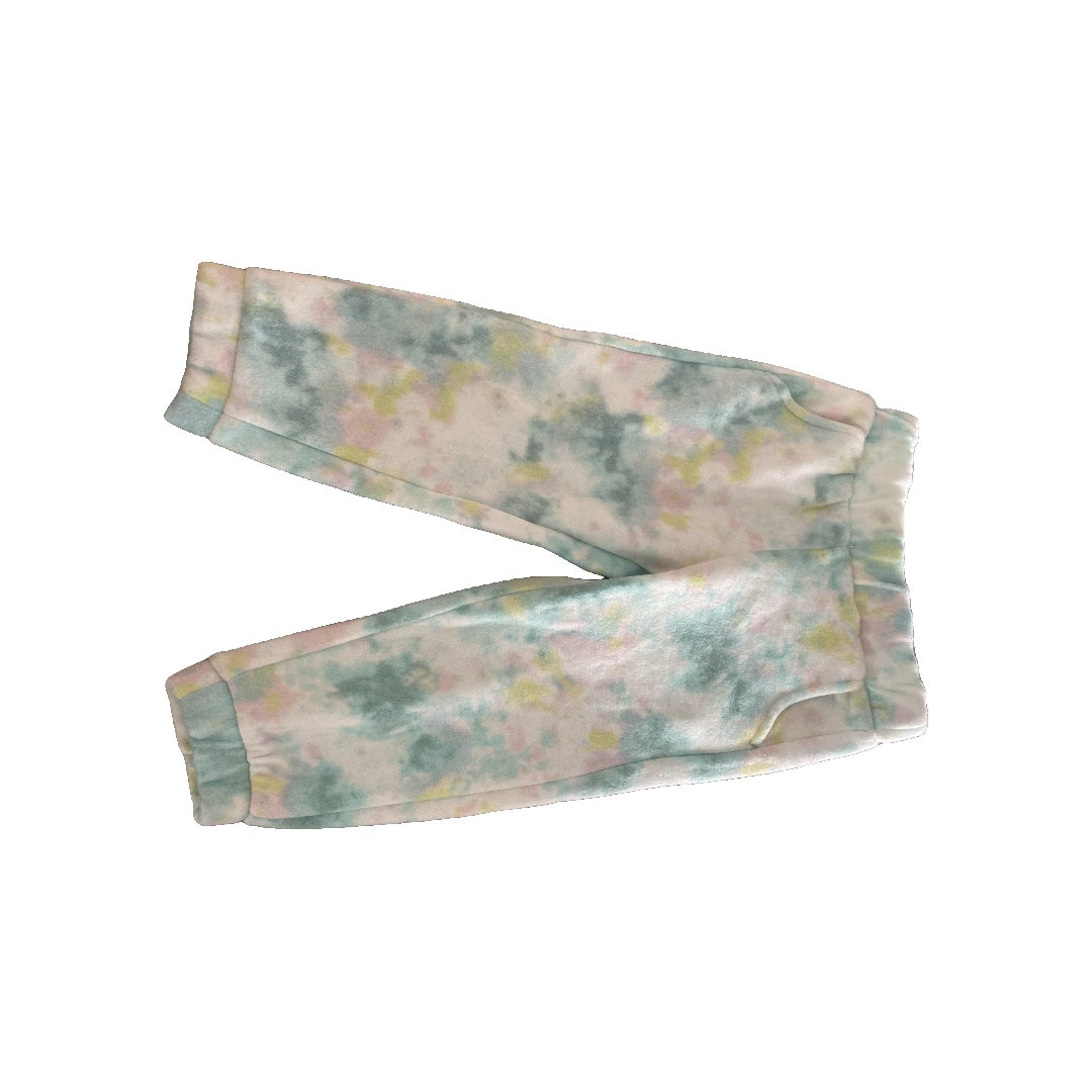 Cat & Jack Girls Blue | green | Tie Dye Pants Size: 3T Blue | green | Tie Dye