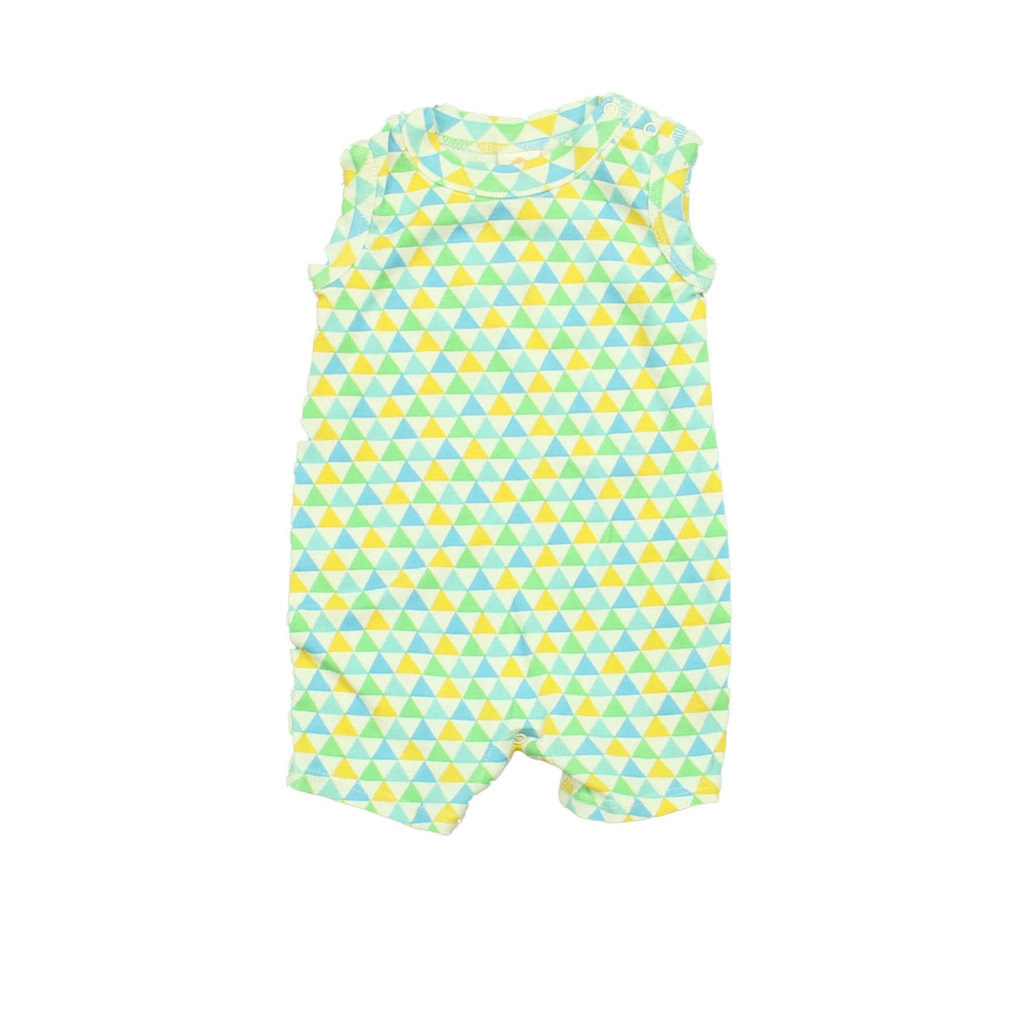 Stem Boys Blue | Green | Yellow Romper Size: Newborn Blue | Green | Yellow