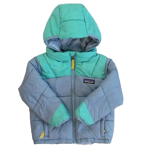 Patagonia Boys Blue | Green Jacket Size: 2T Blue | Green