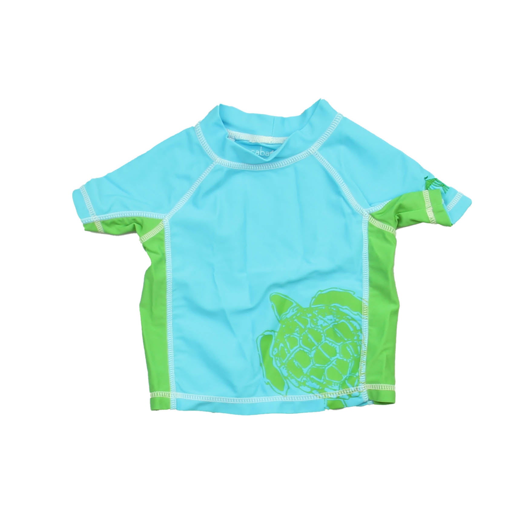 Cabanalife Boys Blue | Green Rashguard Size: 0-3 Months Blue | Green