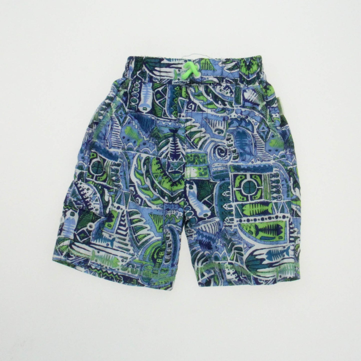 Coppertone Boys Blue | Green Trunks Size: 24 Months Blue | Green