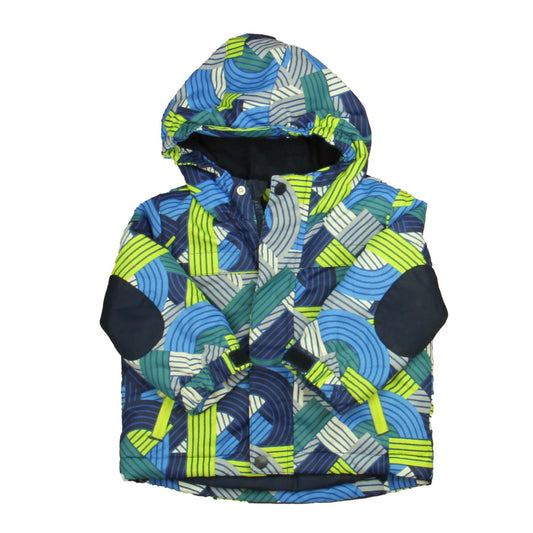 Cat & Jack Boys Blue | Green Jacket Size: 18 Months Blue | Green