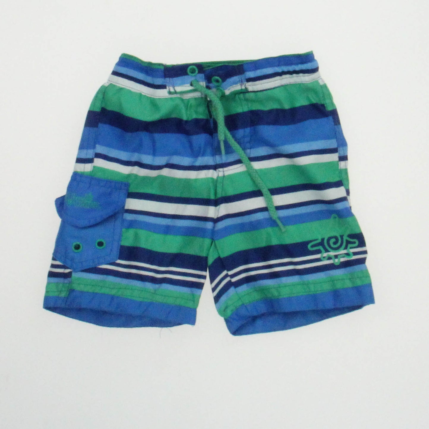 UV Skinz Boys Blue | Green Trunks Size: 12-18 Months Blue | Green