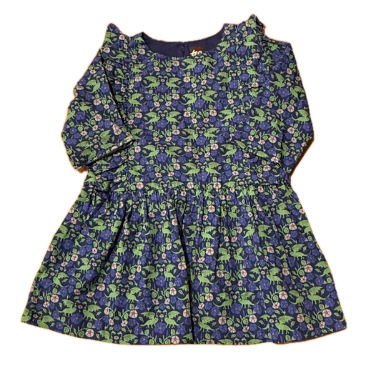 Tea Collection Girls Blue | Green Dress Size: 18-24 Months Blue | Green