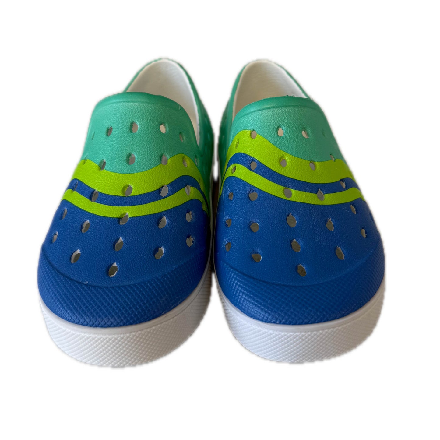 Old Navy Boys Blue | Green Shoes Size: 7 Toddler Blue | Green