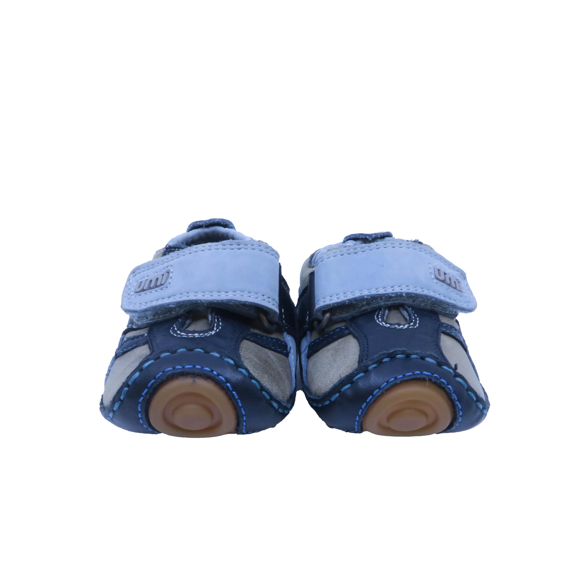 UMI Boys Blue | Grey Shoes Size: 2 Infant Blue | Grey