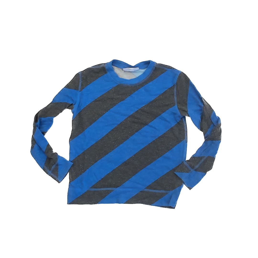 Rockets Of Awesome Girls Blue | Grey Sweatshirt Size: 8 Years Blue | Grey