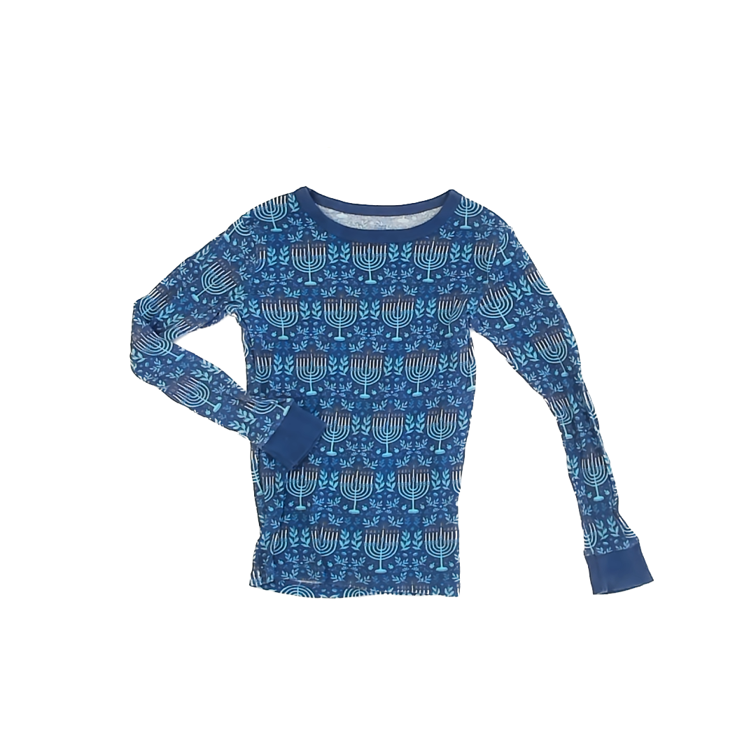 Target Unisex Blue | Hanukkah Pajamas Size: 8 Blue | Hanukkah