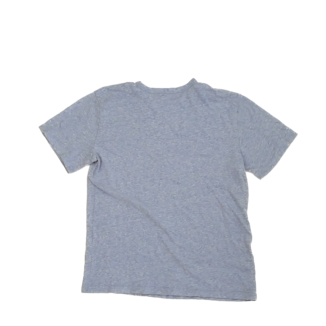 Children's Place Girls Blue Heathered T-Shirt Size: Large (10-12) Blue Heathered