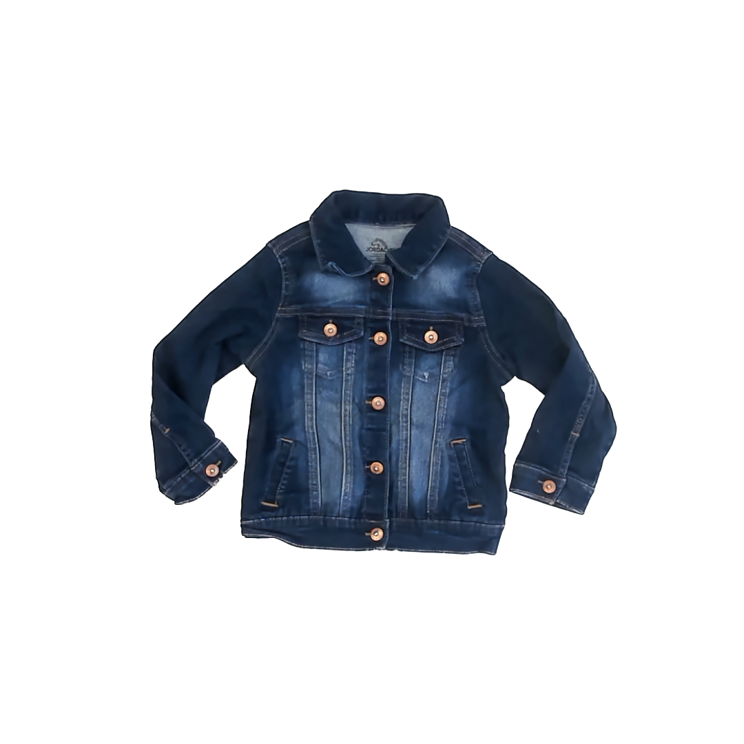 Jordache Girls Blue Jean Jacket Size: 4T Blue Jean