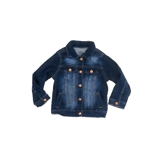 Jordache Girls Blue Jean Jacket Size: 4T Blue Jean