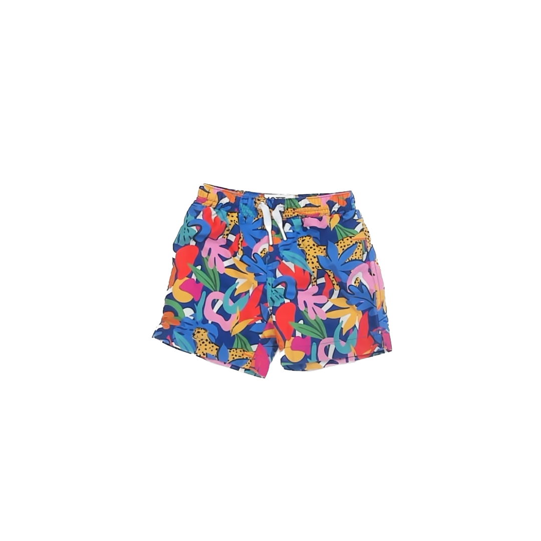 Mott 50 Boys Blue Jungle Trunks Size: 3T Blue Jungle