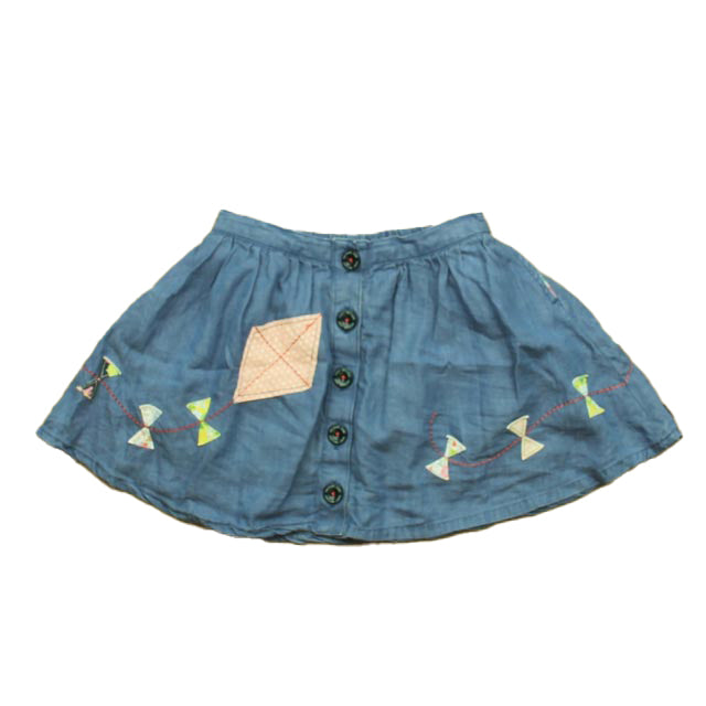 Matilda Jane Girls Blue Kites Skirt Size: 2T Blue Kites