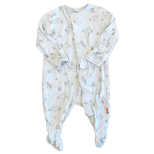 Magnetic Me Boys Blue Koala 1-piece footed Pajamas Size: 3 Months Blue Koala