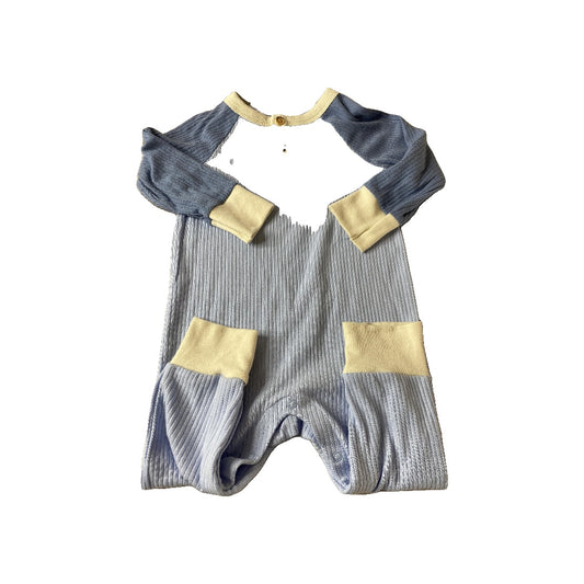 Cat & Jack Boys Blue | Light Blue | cream Long Sleeve Outfit Size: 12 months Blue | Light Blue | cream